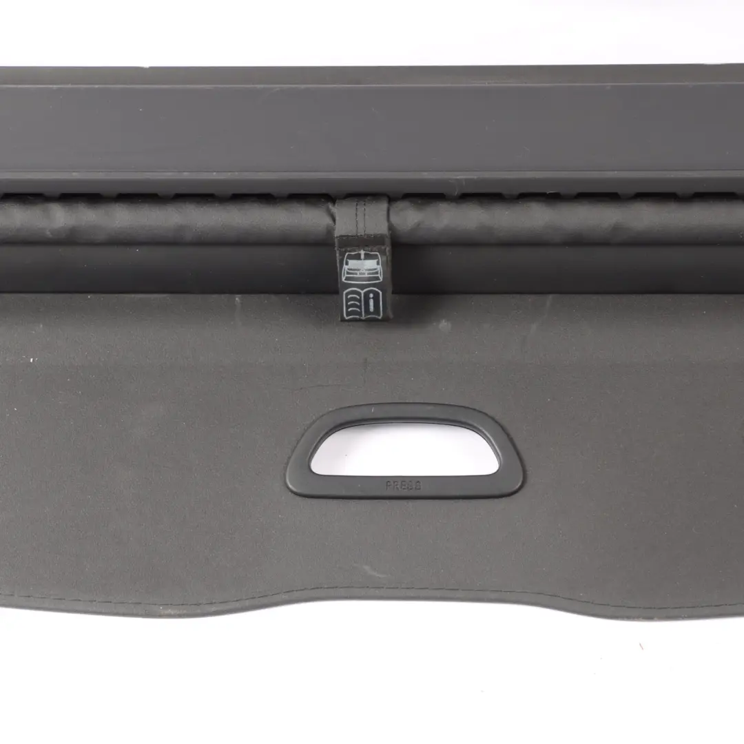 Estor enrollable Trasero Maletero Parcela Estante Negro para Mercedes S205 con número de pieza A2058100109 Mercedes S205 Estor enrollable Trasero Maletero Parcela Estante Negro - SKU A2058100109 - Número de pieza A2058100109