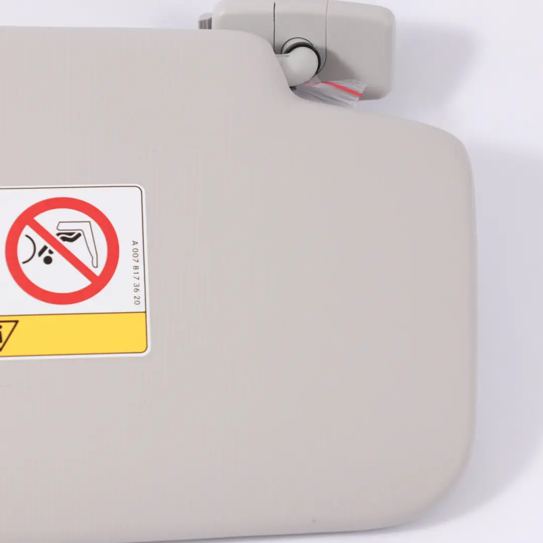  Sun Visor Mercedes W205 X253 Left N/S Mirror With Label Grey - SKU A2058107104 - Part number A2058107104