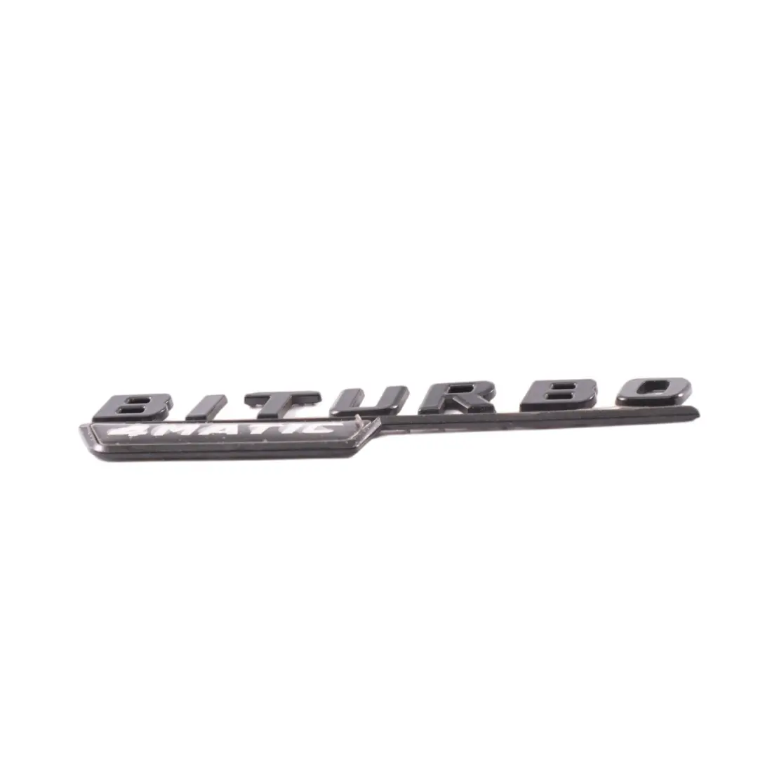 Mercedes GLC 43 C253 AMG Right Fender Logo Badge BITURBO 4MATIC - SKU A2058172501 - Part number A2058172501