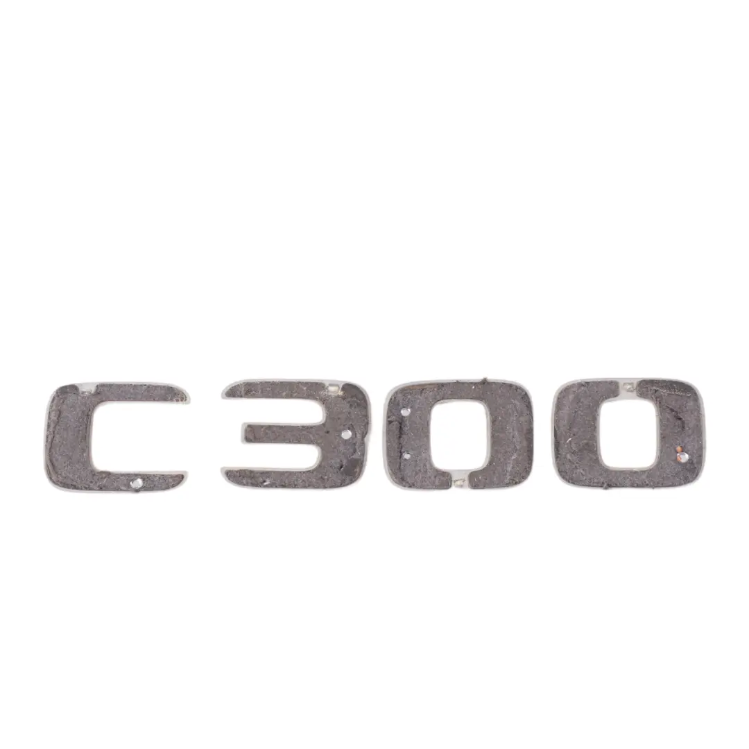 Mercedes W205 Trunk Emblem Rear Boot Lid Tailgate Logo Chrom - SKU A2058178500 - Part number A2058178500