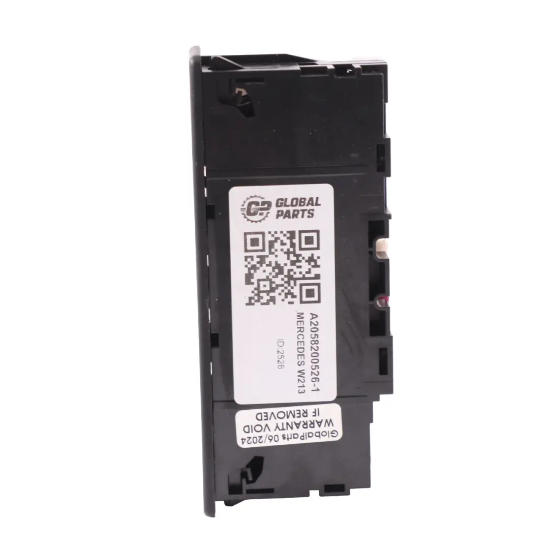 SD Card Reader Mercedes W213 S213 Multimedia USB Port Socket Module - SKU A2058200526-1 - Part number A2058200526