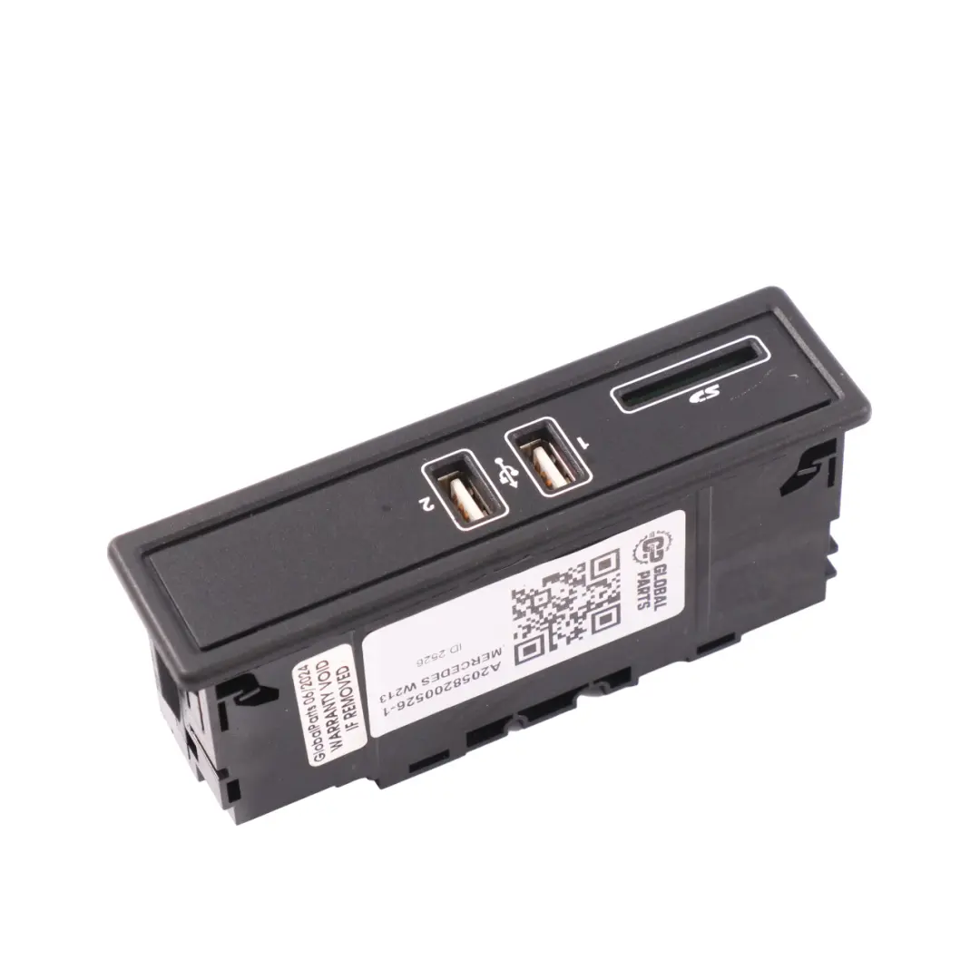 SD Card Reader Mercedes W213 S213 Multimedia USB Port Socket Module - SKU A2058200526-1 - Part number A2058200526