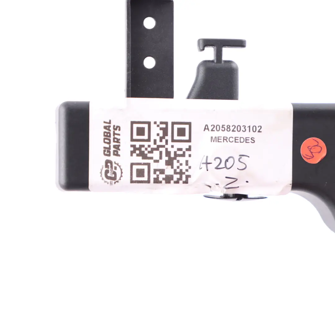 Trunk Roof Sensor Strip Bracket Right O/S to Mercedes A205 Convertible with Part number A2058203102 Mercedes A205 Convertible Trunk Roof Sensor Strip Bracket Right O/S - SKU A2058203102 - Part number A2058203102