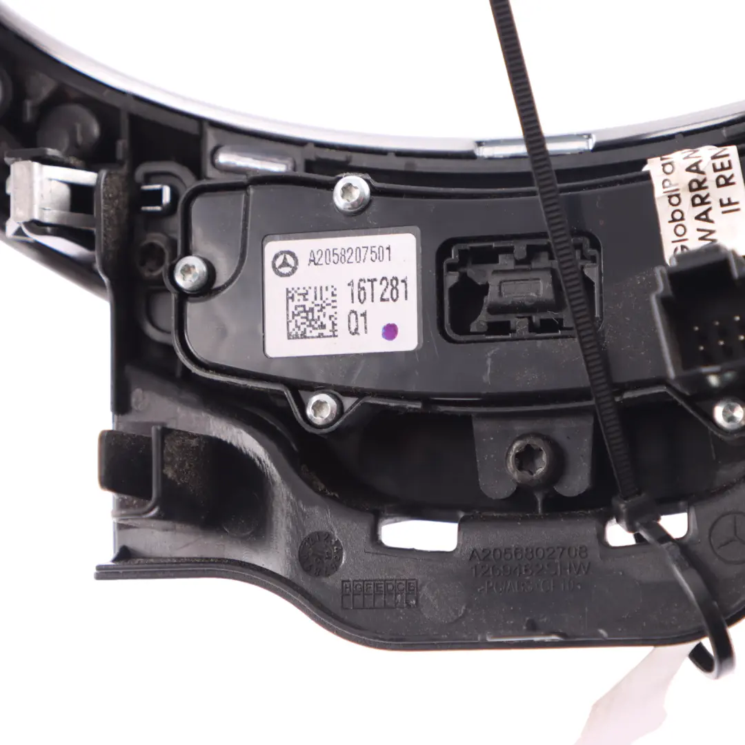 Top Roof Control Switch to Mercedes A205 Convertible with Part number A2058207501 Mercedes A205 Convertible Top Roof Control Switch - SKU A2058207501 - Part number A2058207501