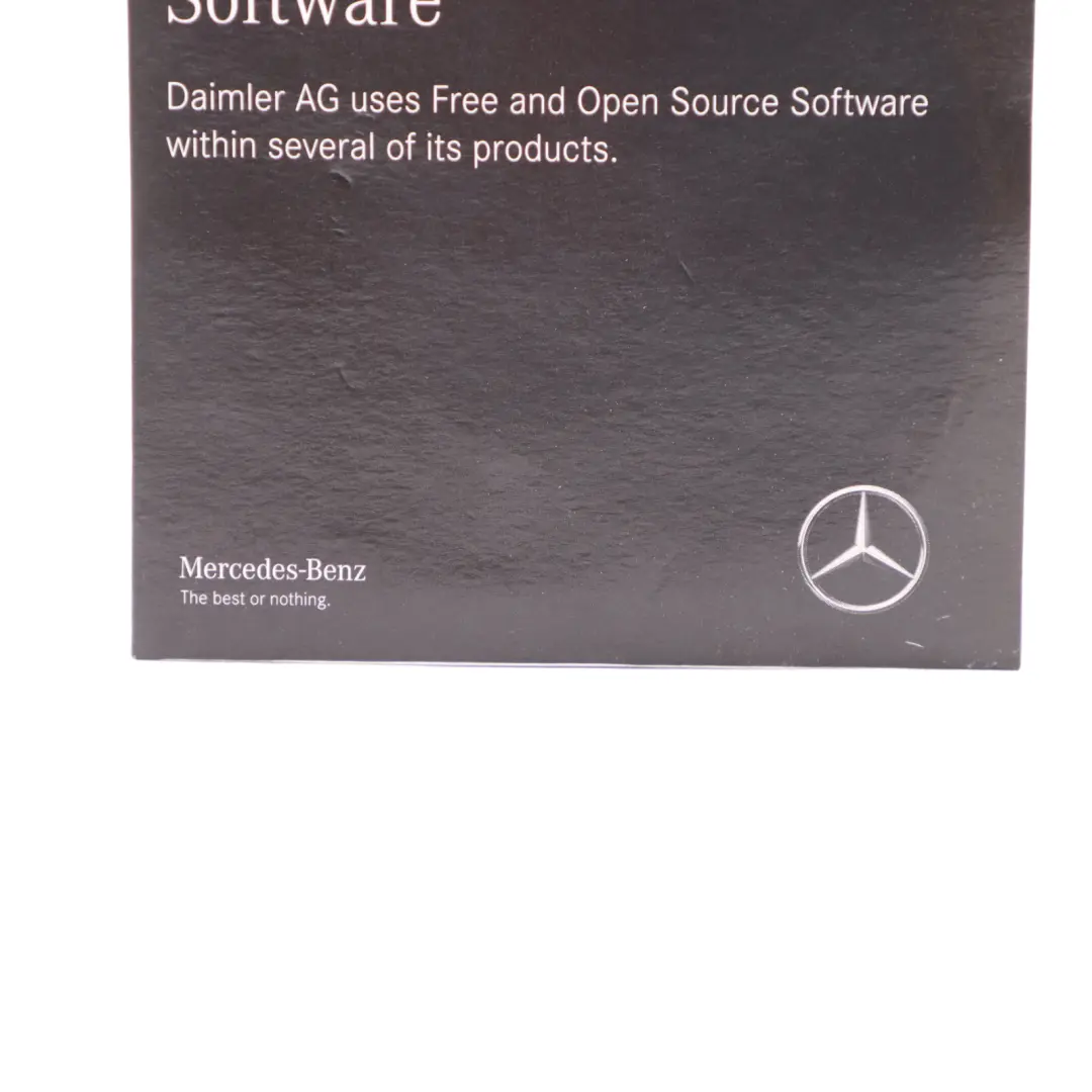 Mercedes W205 C253 Licence Information Software Disc - SKU A2058270701 - Part number A2058270701