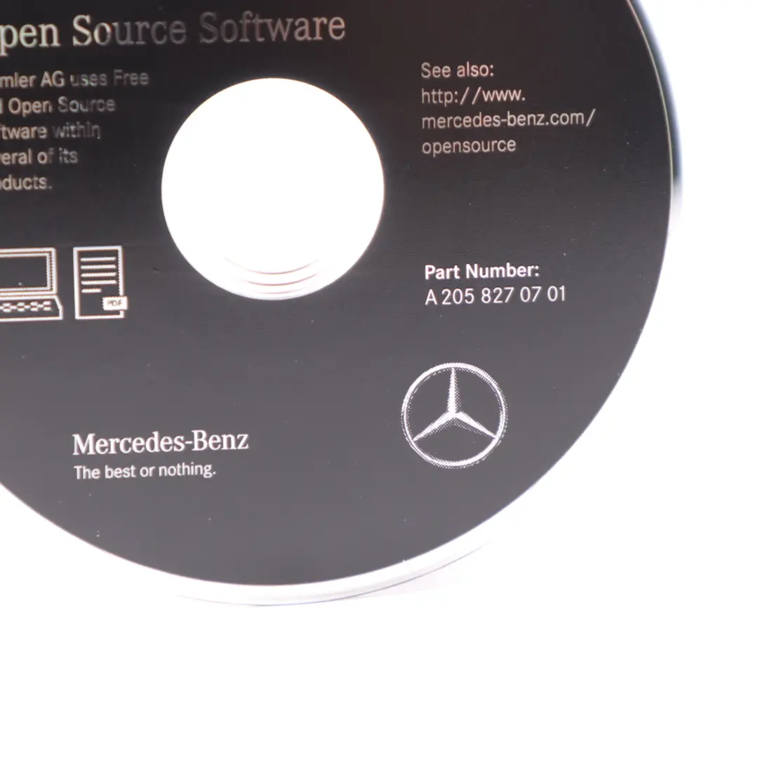 Licence Information Software Disc to Mercedes W205 C253 with Part number A2058270701 Mercedes W205 C253 Licence Information Software Disc - SKU A2058270701 - Part number A2058270701