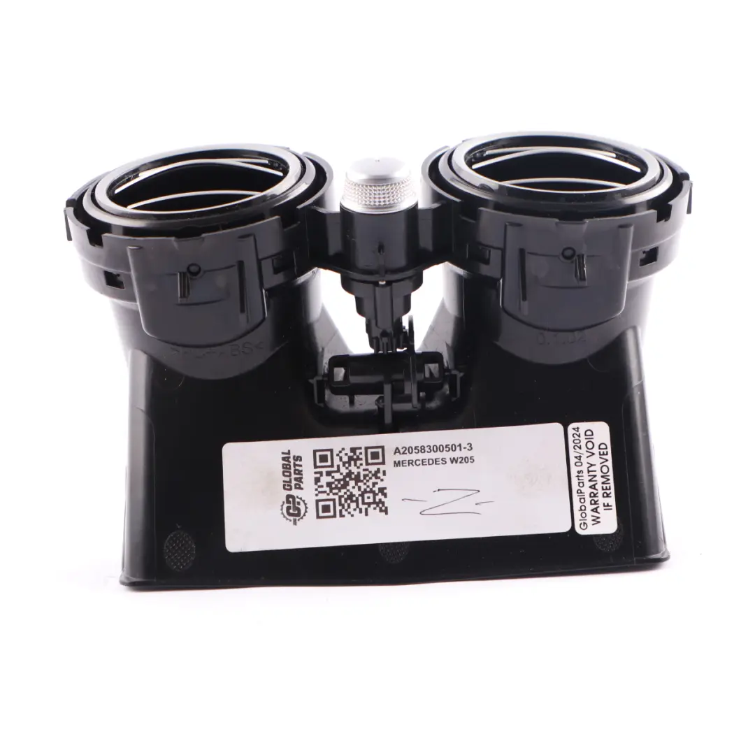 Air Vents Mercedes W205 W213 Centre Console Rear Air Grid Black - SKU A2058300501-3 - Part number A2058300501