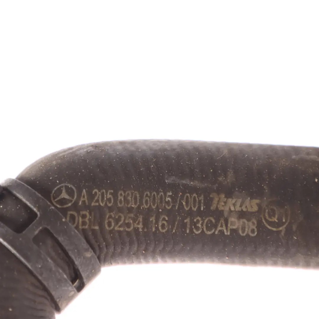 Heating Water Line Hose Pipe to Mercedes W205 with Part number A2058301802 Mercedes W205 Heating Water Line Hose Pipe - SKU A2058301802 - Part number A2058301802