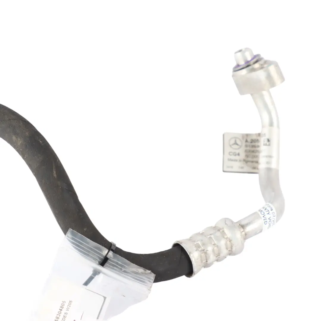 Conditioning Pipe A/C Hose Line to Mercedes W205 Air with Part number A2058304805 Mercedes W205 Air Conditioning Pipe A/C Hose Line - SKU A2058304805 - Part number A2058304805