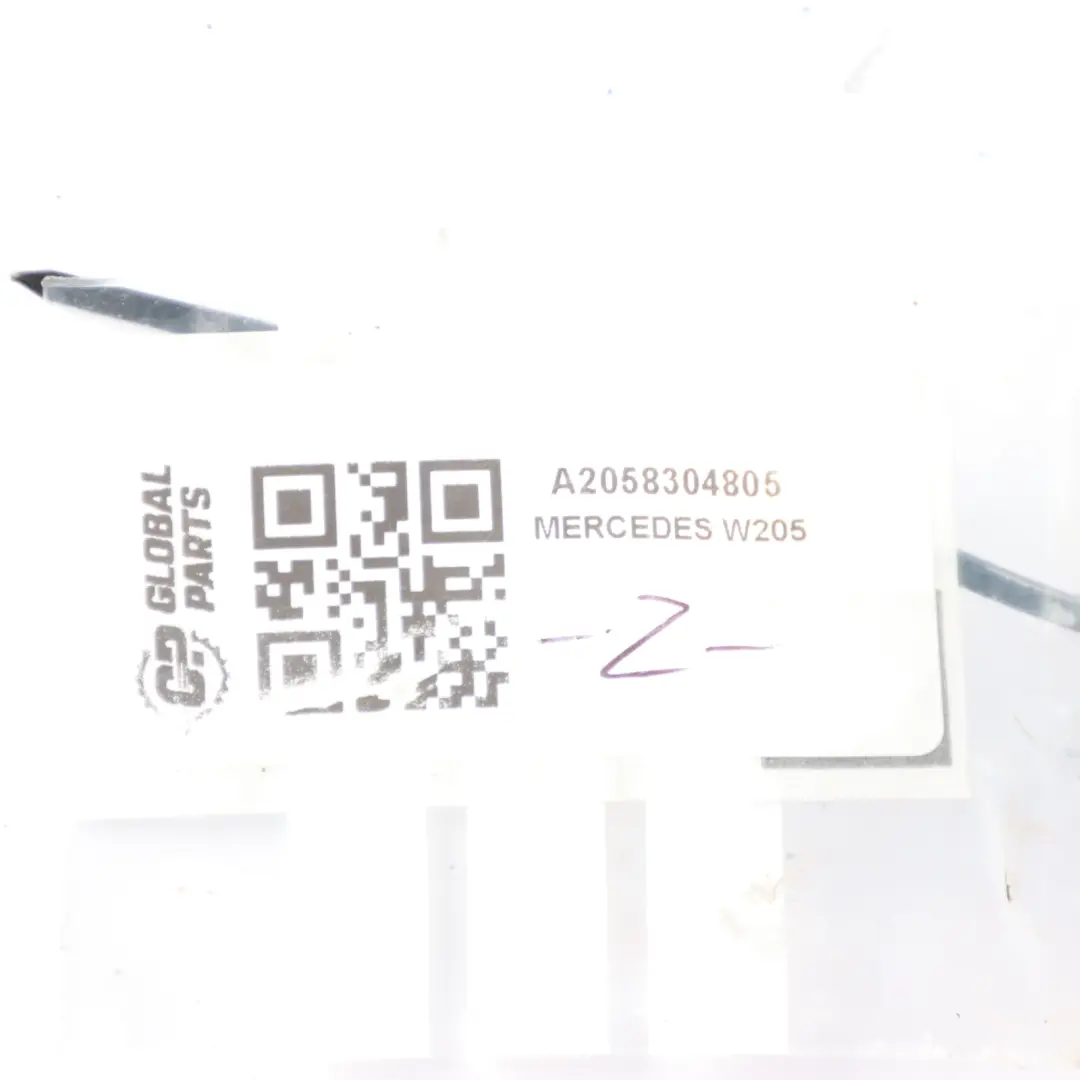 Mercedes W205 Tuyau Climatisation Conduite A/C - SKU A2058304805 - Numéro de pièce A2058304805