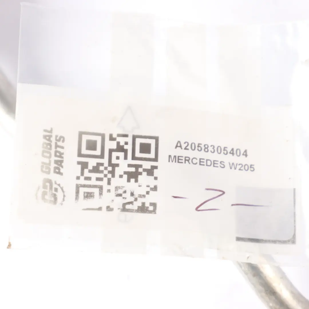 Conditioning Pipe Mercedes W205 M274 Refrigerant A/C Hose Line to Air with Part number A2058305504 Air Conditioning Pipe Mercedes W205 M274 Refrigerant A/C Hose Line - SKU A2058305504 - Part number A2058305504