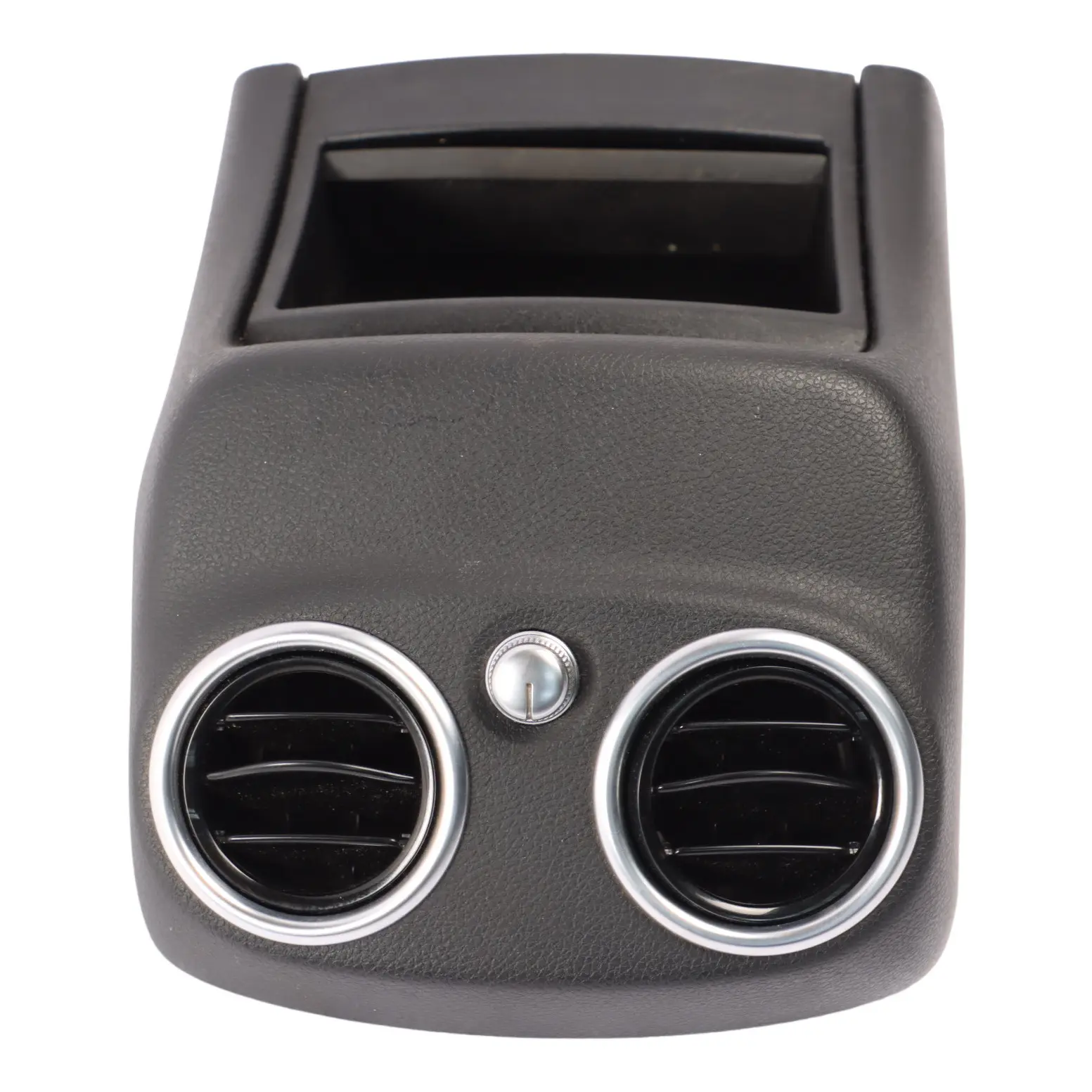 Mercedes W205 Console Centrale Vaschetta Portaoggetti Presa Aria Posteriore Nero