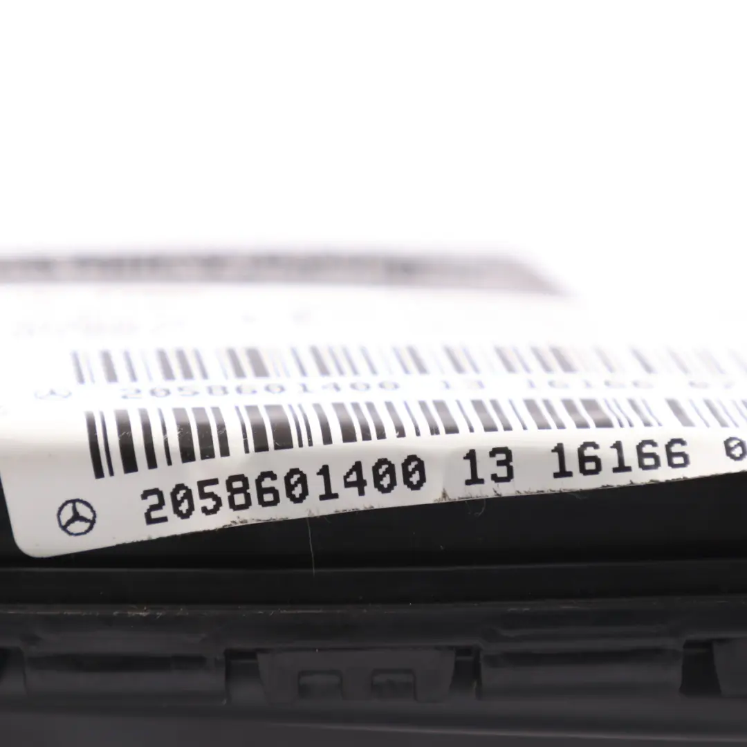 Modulo aria Mercedes W205 Sedile anteriore sinistro Borsa laterale per con numero di parte A2058601400 Modulo aria Mercedes W205 Sedile anteriore sinistro Borsa laterale - SKU A2058601400 - Numero di parte A2058601400