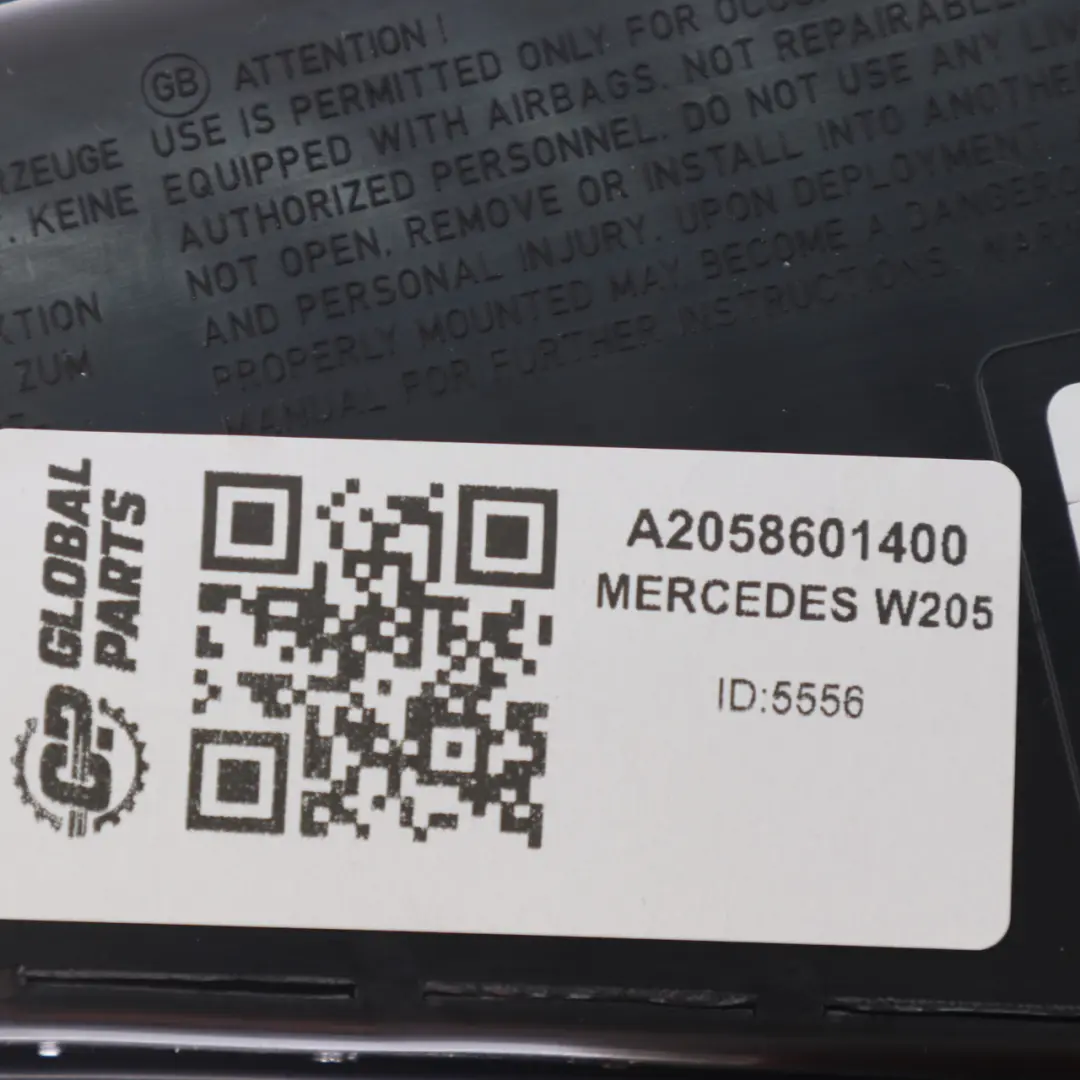  Modulo aria Mercedes W205 Sedile anteriore sinistro Borsa laterale - SKU A2058601400 - Numero di parte A2058601400