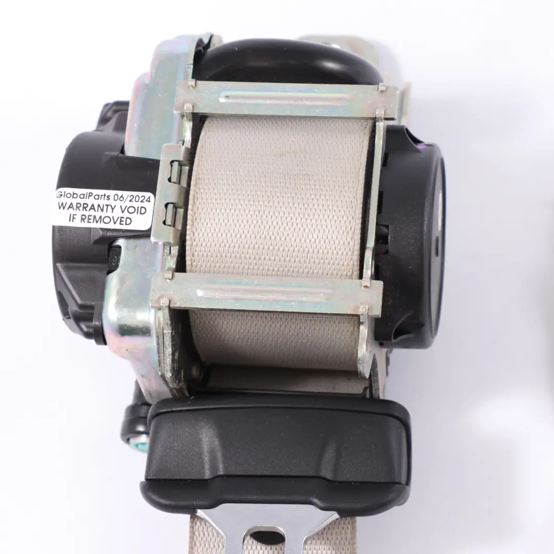 Belt Front Left N/S Upper Belt Cream Beige to Mercedes C205 Coupe Seat with Part number A2058601501 Mercedes C205 Coupe Seat Belt Front Left N/S Upper Belt Cream Beige - SKU A2058601501-1 - Part number A2058601501