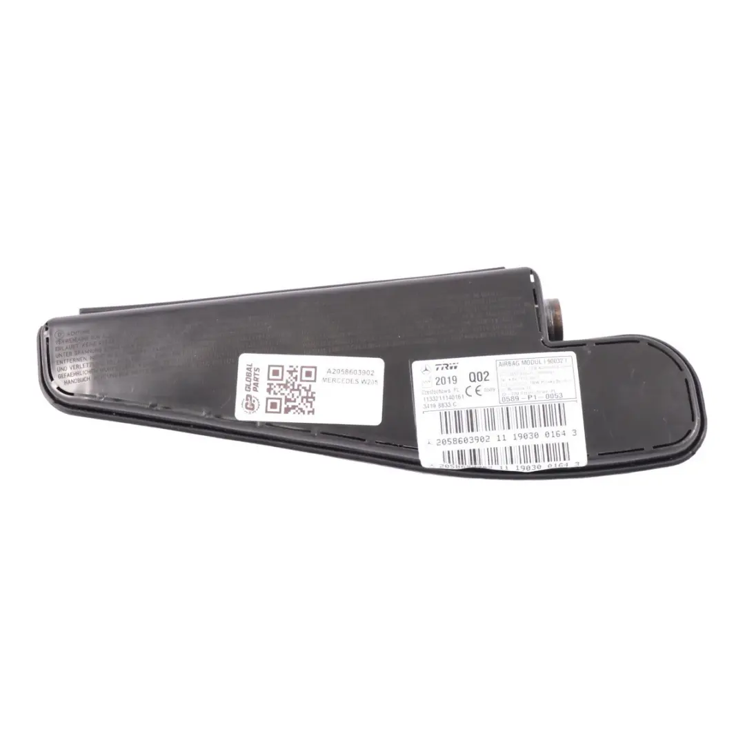 Mercedes W205 Poduszka Powietrzna Fotela Przednia Lewa - SKU A2058603902 - Numer Części A2058603902