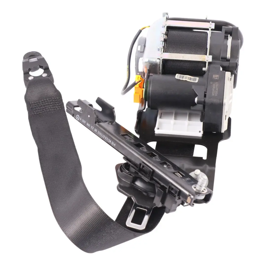 Mercedes W205 Seat Belt Upper Front Left N/S Seatbelt - SKU A2058607700 - Part number A2058607700