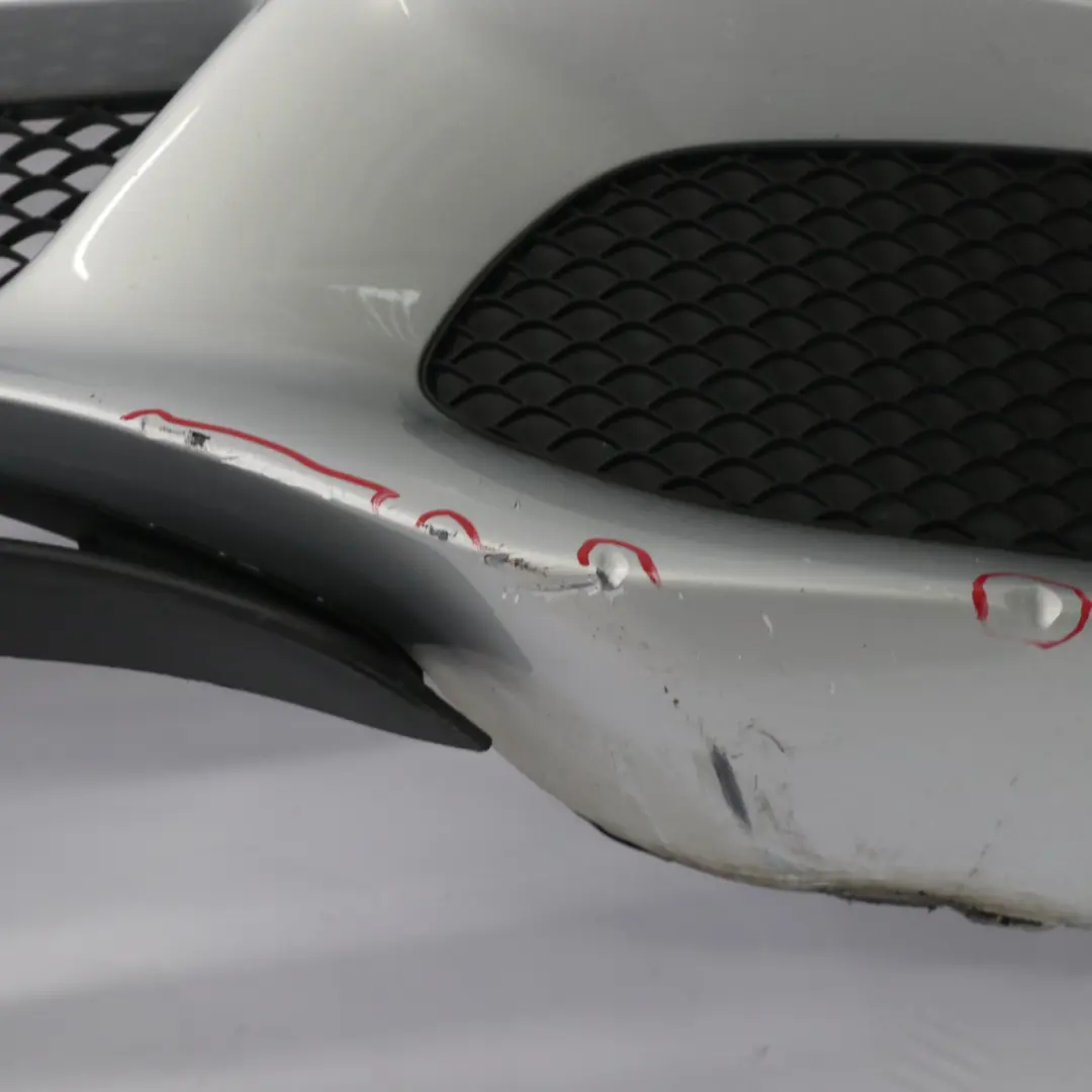 Mercedes W205 Front Bumper Trim Panel Cover Diamond Silver Metallic - 988 - SKU A2058800140-DSI - Part number A2058800140