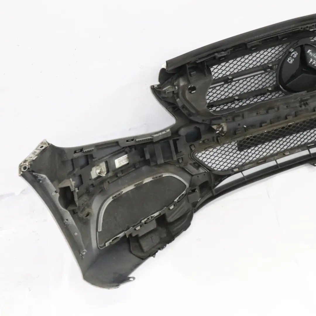 Front Bumper Trim Panel Cover Diamond Silver Metallic - 988 to Mercedes W205 with Part number A2058800140 Mercedes W205 Front Bumper Trim Panel Cover Diamond Silver Metallic - 988 - SKU A2058800140-DSI - Part number A2058800140