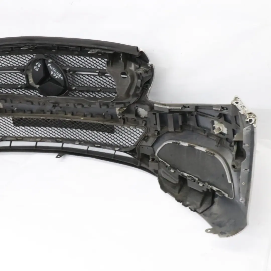 Front Bumper Trim Panel Cover Diamond Silver Metallic - 988 to Mercedes W205 with Part number A2058800140 Mercedes W205 Front Bumper Trim Panel Cover Diamond Silver Metallic - 988 - SKU A2058800140-DSI - Part number A2058800140