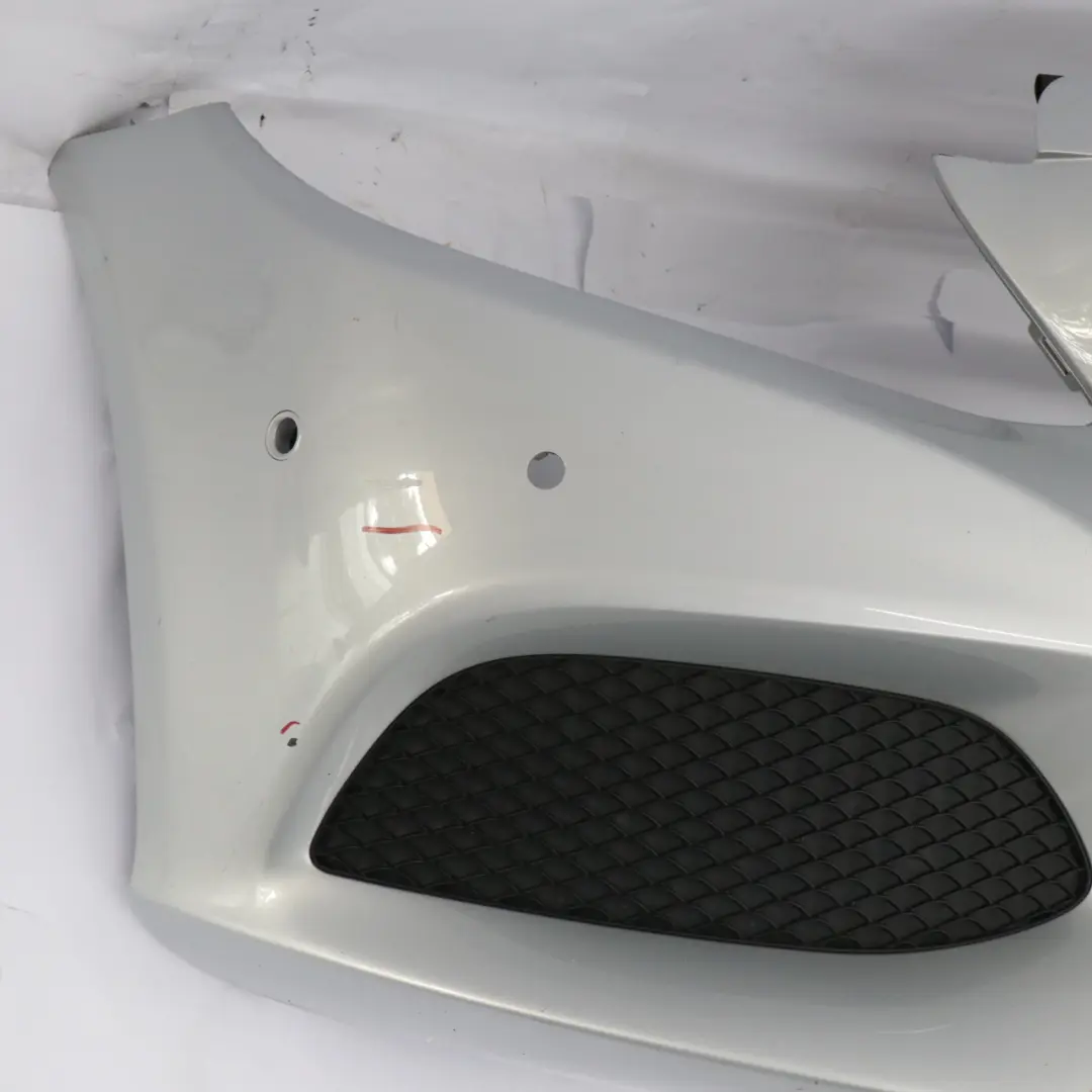 Front Bumper Trim Panel Cover Diamond Silver Metallic - 988 to Mercedes W205 with Part number A2058800140 Mercedes W205 Front Bumper Trim Panel Cover Diamond Silver Metallic - 988 - SKU A2058800140-DSI - Part number A2058800140