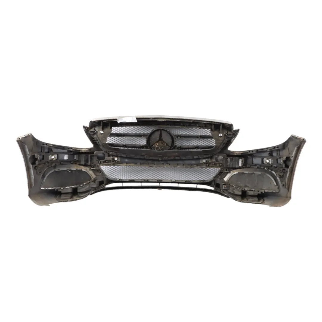 Mercedes W205 Front Bumper Trim Panel Cover Iridium Silver Metallic - 775 - SKU A2058800340-IRS - Part number A2058800340