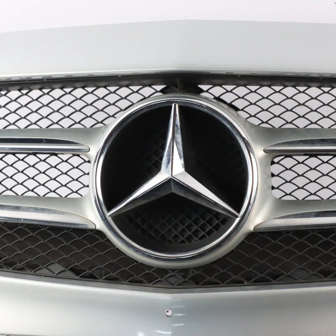 Front Bumper Trim Panel Cover Iridium Silver Metallic - 775 to Mercedes W205 with Part number A2058800340 Mercedes W205 Front Bumper Trim Panel Cover Iridium Silver Metallic - 775 - SKU A2058800340-IRS - Part number A2058800340