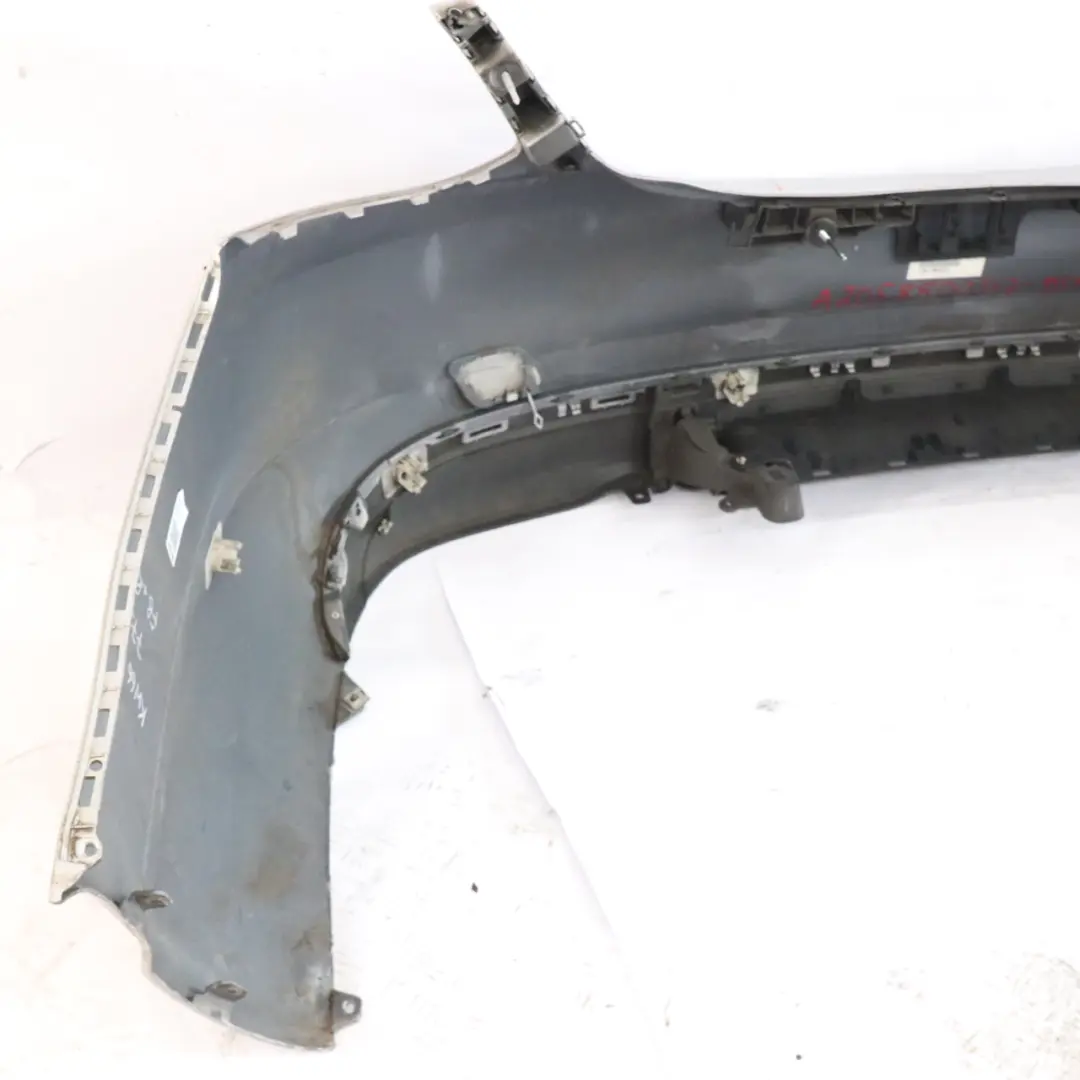 Bumper Rear Trim Panel Diamond Silver Metallic - 988 to Mercedes W205 with Part number A2058800347 Mercedes W205 Bumper Rear Trim Panel Diamond Silver Metallic - 988 - SKU A2058800347-DSI - Part number A2058800347