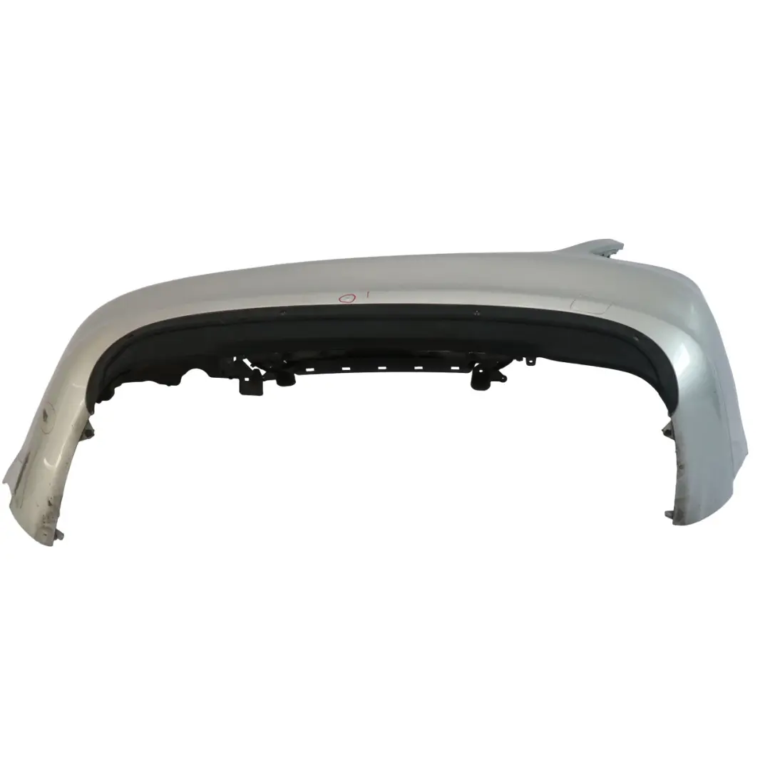 Bumper Rear Trim Panel Diamond Silver Metallic - 988 to Mercedes W205 with Part number A2058800347 Mercedes W205 Bumper Rear Trim Panel Diamond Silver Metallic - 988 - SKU A2058800347-DSI - Part number A2058800347