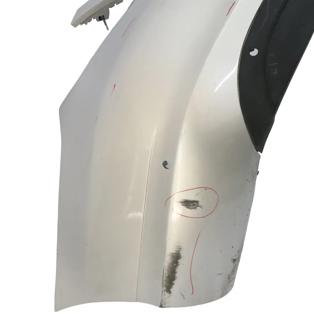 Mercedes W205 Bumper Rear Trim Panel Diamond Silver Metallic - 988 - SKU A2058800347-DSI - Part number A2058800347