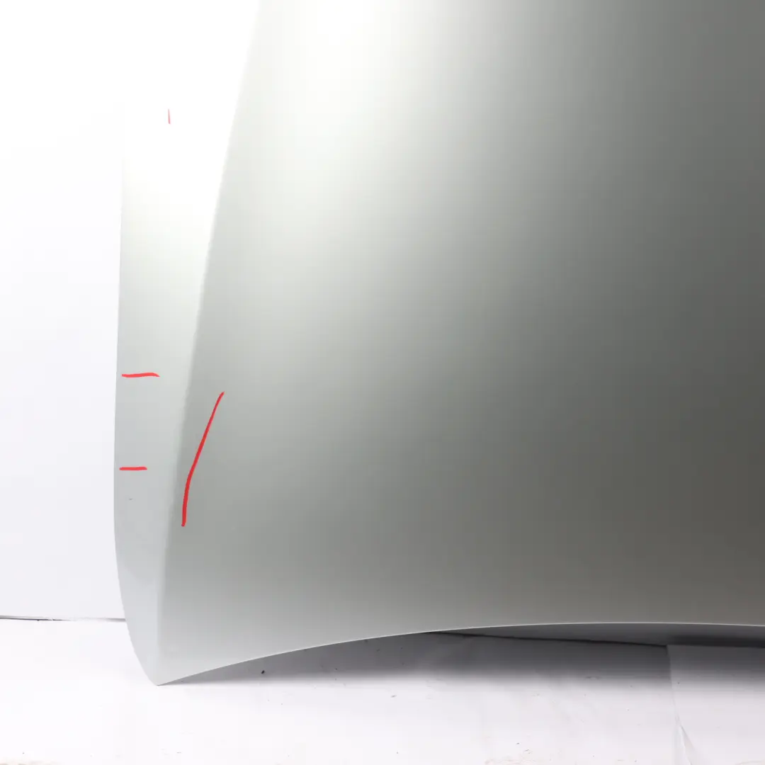 Hood Bonnet Trim Panel Engine Cover Iridium Silver Metallic - 775 to Mercedes W205 with Part number A2058800357 Mercedes W205 Hood Bonnet Trim Panel Engine Cover Iridium Silver Metallic - 775 - SKU A2058800357-IRS - Part number A2058800357