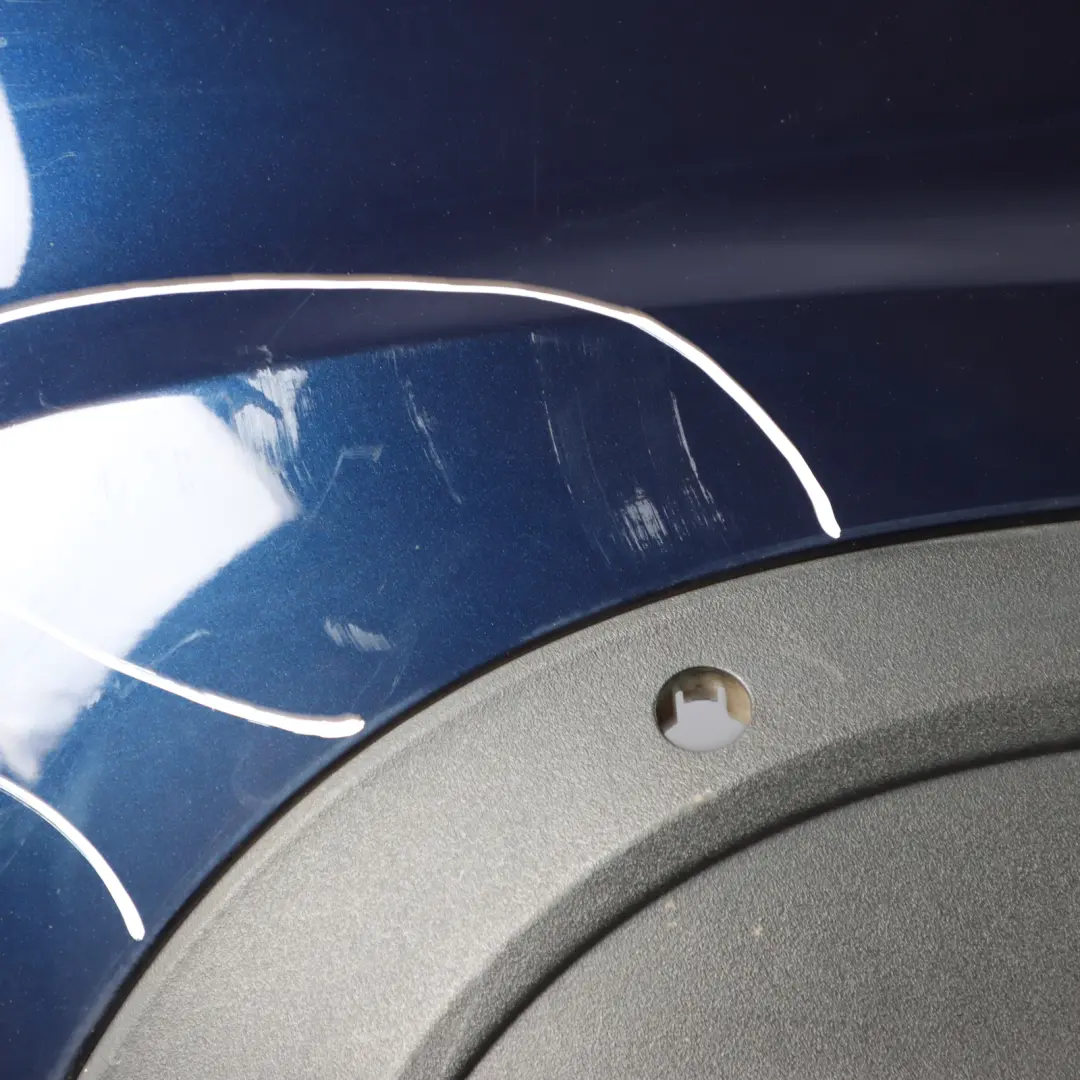 Bumper Rear Trim Panel Cover Cavansite Blue Metallic - 890 to Mercedes W205 with Part number A2058800447 Mercedes W205 Bumper Rear Trim Panel Cover Cavansite Blue Metallic - 890 - SKU A2058800447-CVB - Part number A2058800447