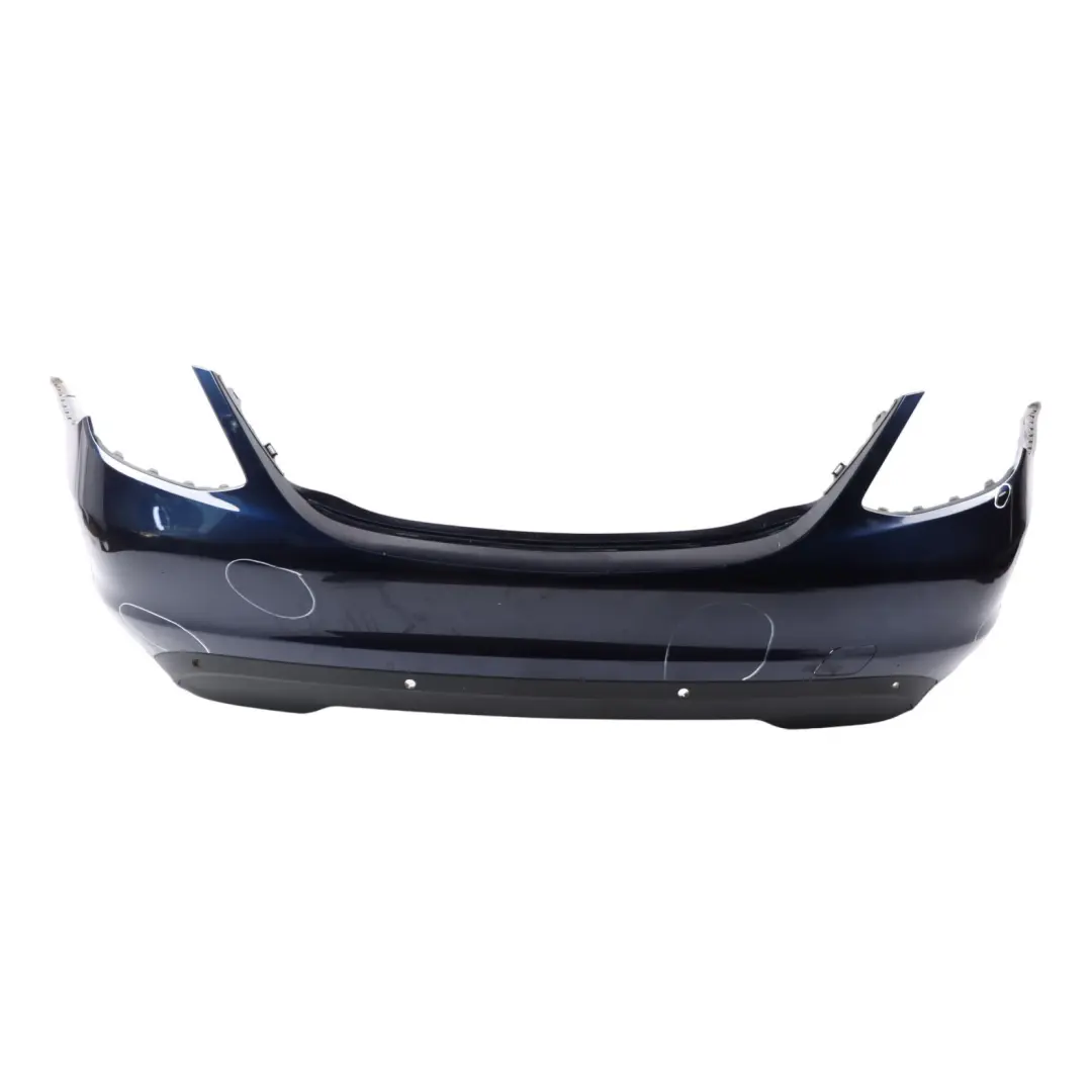 Mercedes W205 Bumper Rear Trim Panel Cover Cavansite Blue Metallic - 890 - SKU A2058800447-CVB - Part number A2058800447