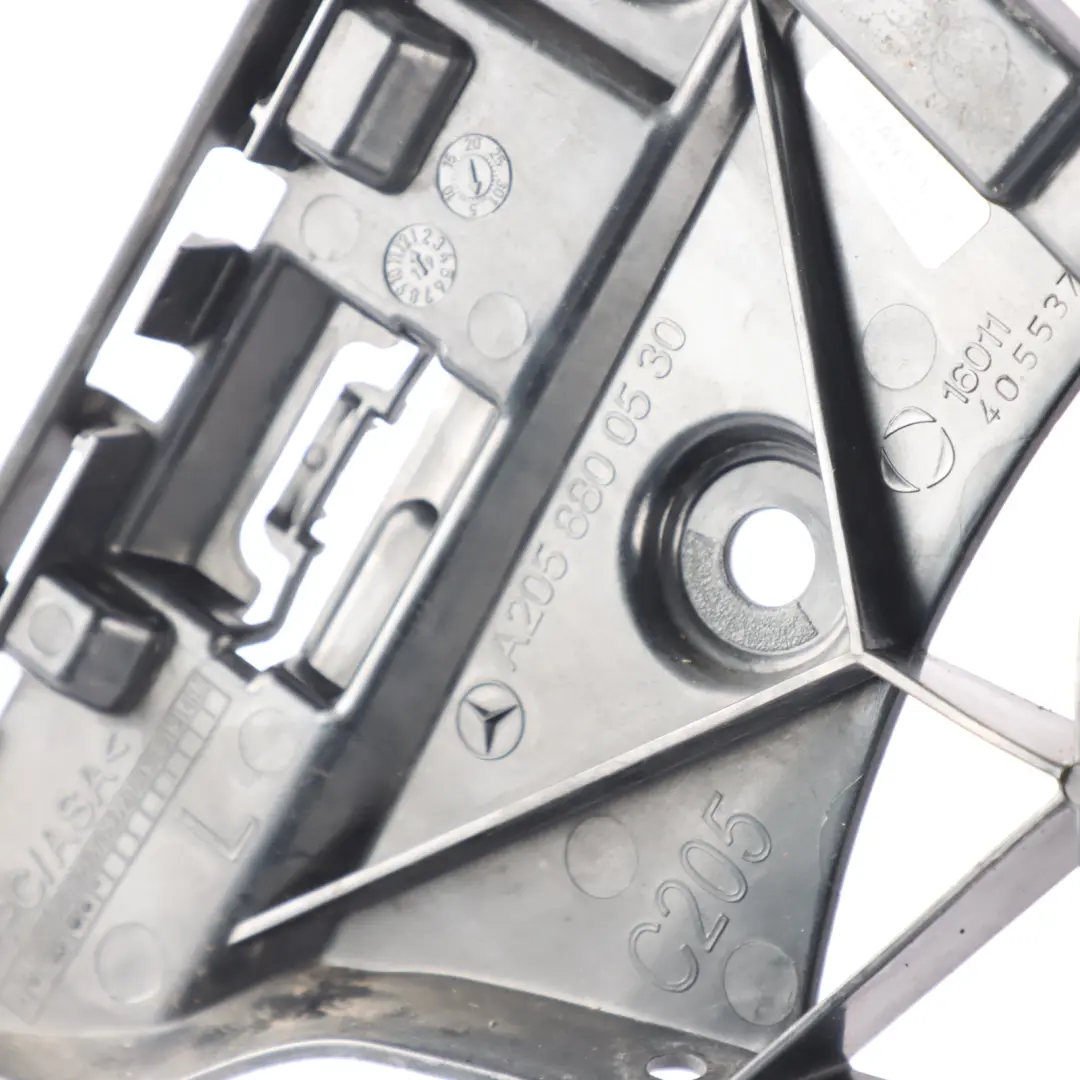 Mercedes C205 W205 Stoßstangenhalter Halterung hinten links - SKU A2058800530 - Teilenummer A2058800530