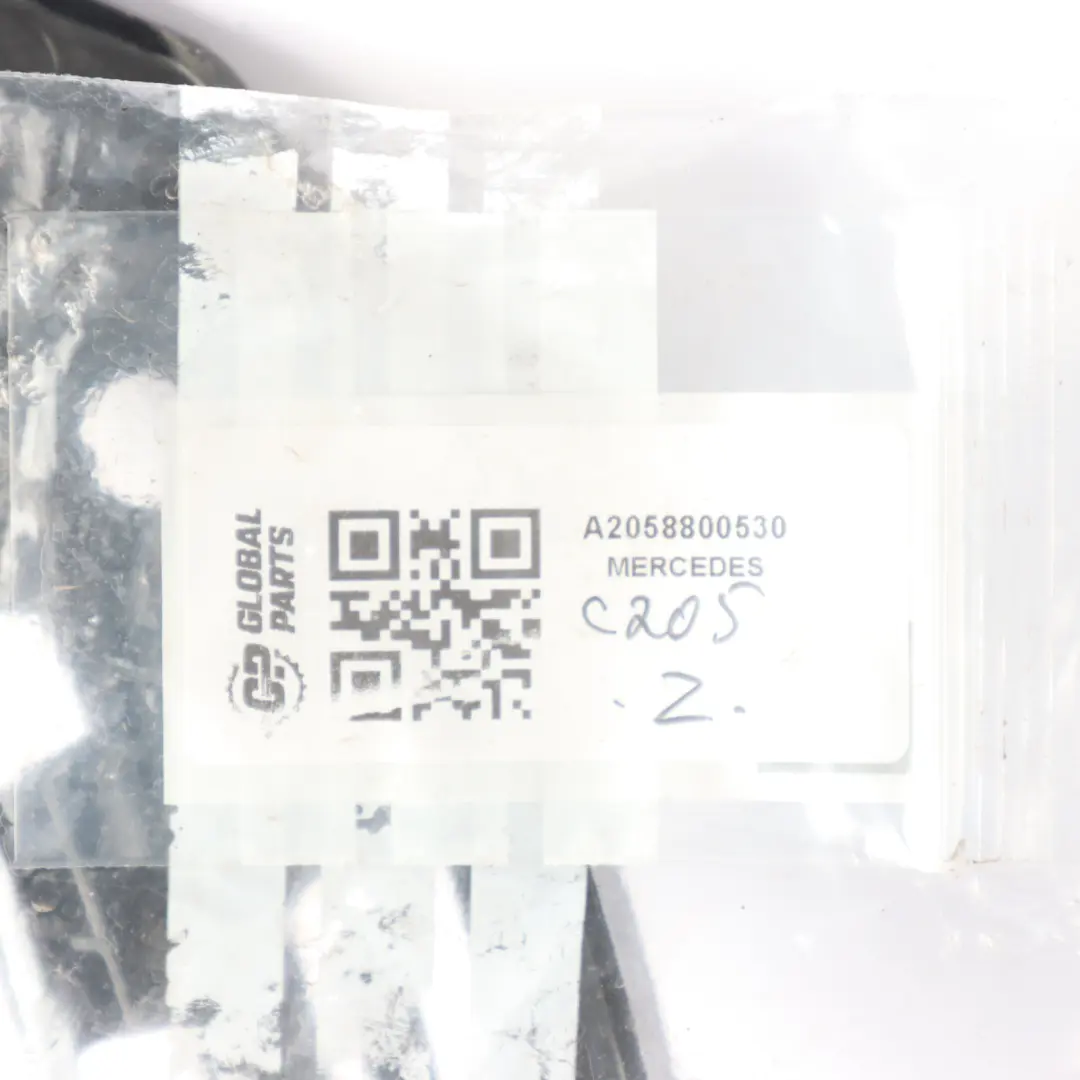 Mercedes C205 W205 Bumper Bracket Holder Rear Left N/S - SKU A2058800530 - Part number A2058800530