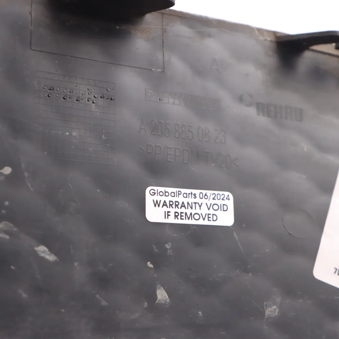 Bumper Fog Light Lamp Cover Front Right O/S Grill to Mercedes W205 with Part number A2058850823 Mercedes W205 Bumper Fog Light Lamp Cover Front Right O/S Grill - SKU A2058850823 - Part number A2058850823