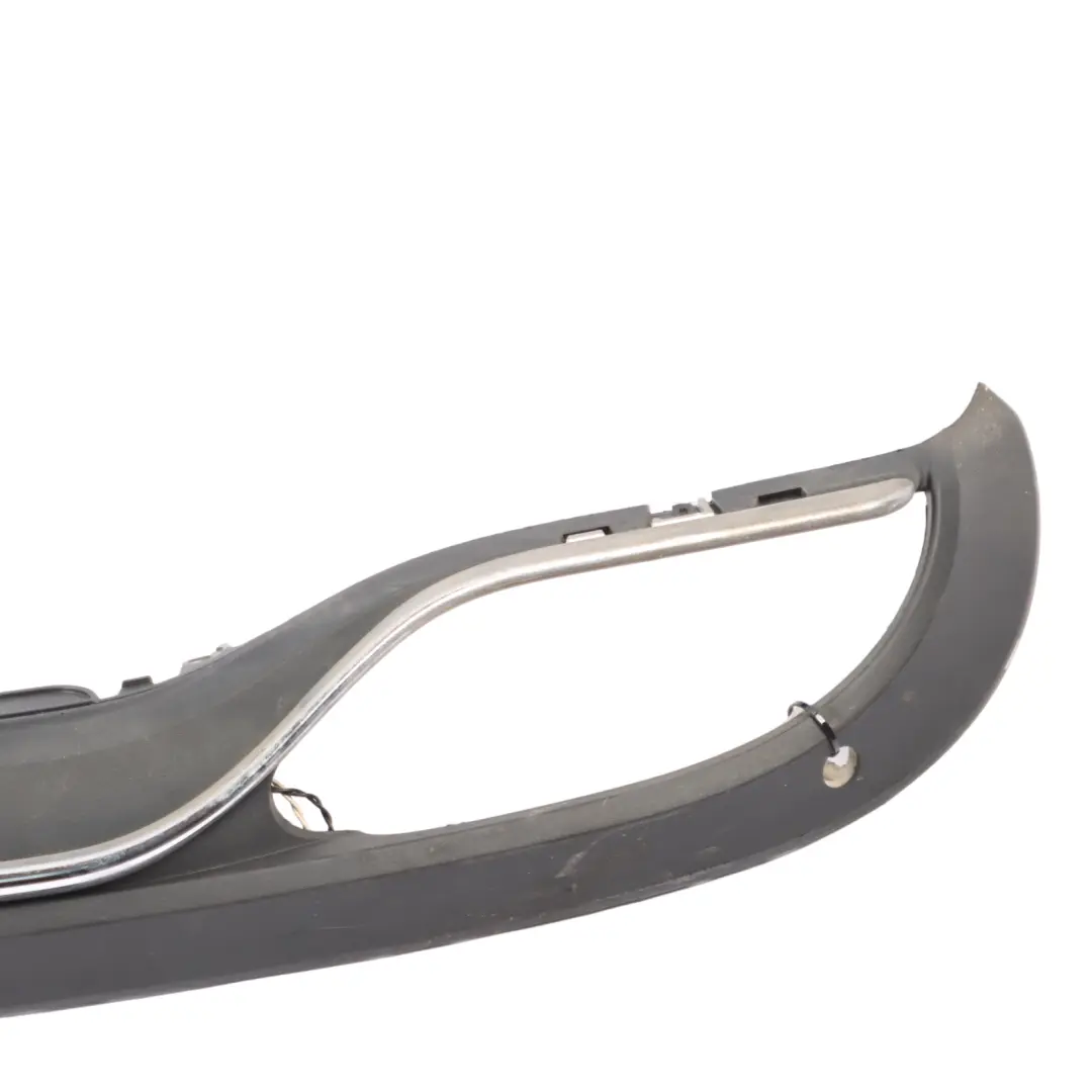 Lower Bumper Trim Panel Cover to Mercedes W205 Rear with Part number A2058851638 Mercedes W205 Rear Lower Bumper Trim Panel Cover - SKU A2058851638 - Part number A2058851638