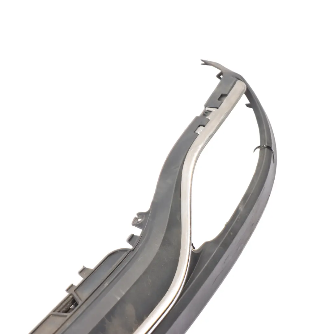 Lower Bumper Trim Panel Cover to Mercedes W205 Rear with Part number A2058851638 Mercedes W205 Rear Lower Bumper Trim Panel Cover - SKU A2058851638 - Part number A2058851638