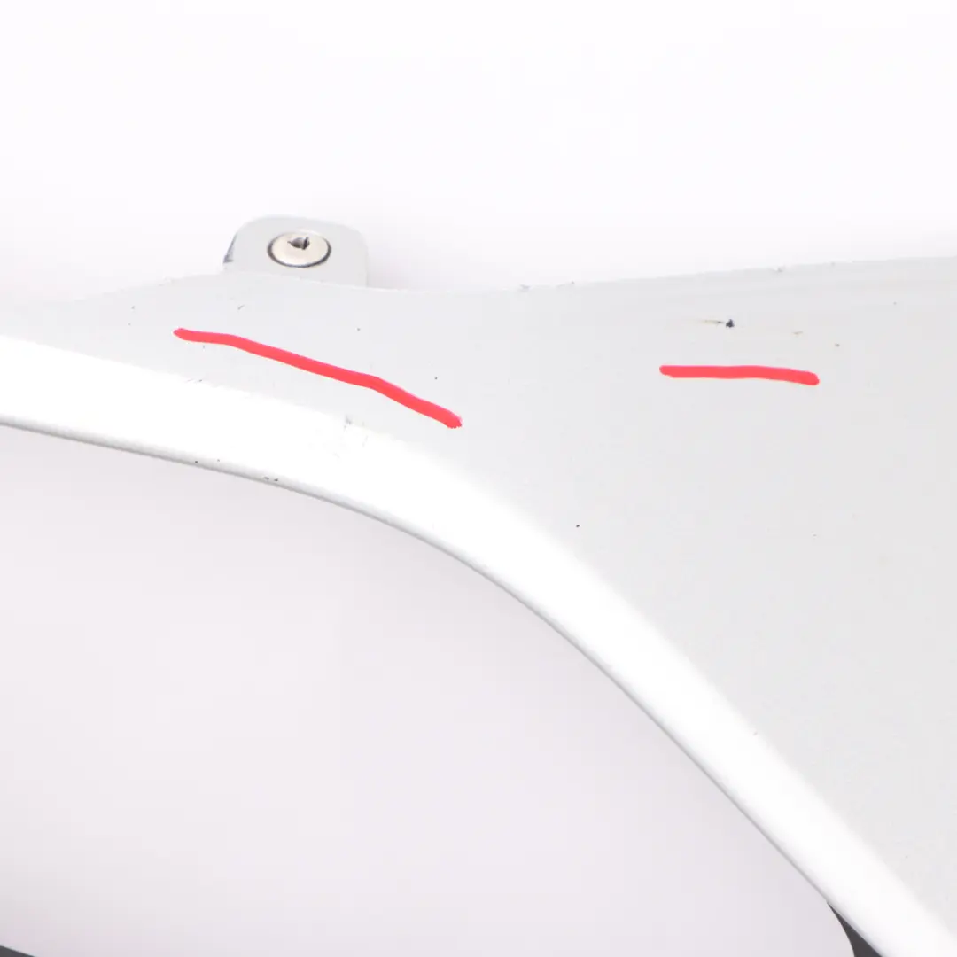 Bumper Lower Diffuser Trim Panel Cover Silver to Mercedes W205 AMG Rear with Part number A2058857338 Mercedes W205 AMG Rear Bumper Lower Diffuser Trim Panel Cover Silver - SKU A2058857338-IRS - Part number A2058857338