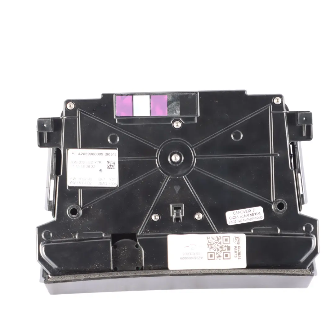 Interior Roof Light Lamp Control Unit to Mercedes A205 with Part number A2059000009 Mercedes A205 Interior Roof Light Lamp Control Unit - SKU A2059000009 - Part number A2059000009