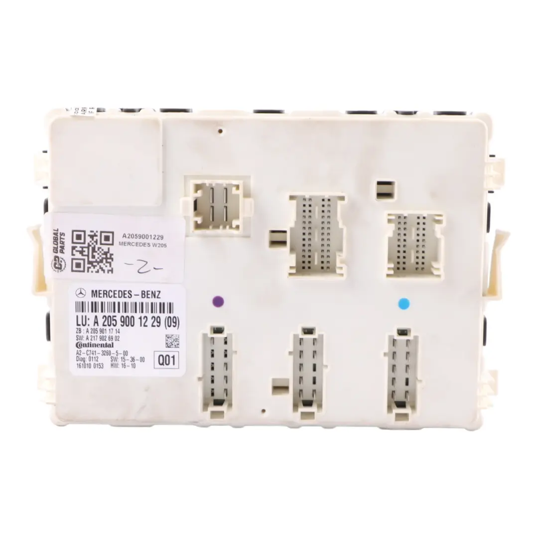 Roof Control Module Unit ECU Soft Top to Mercedes A205 Convertible with Part number A2059001229 Mercedes A205 Convertible Roof Control Module Unit ECU Soft Top - SKU A2059001229 - Part number A2059001229