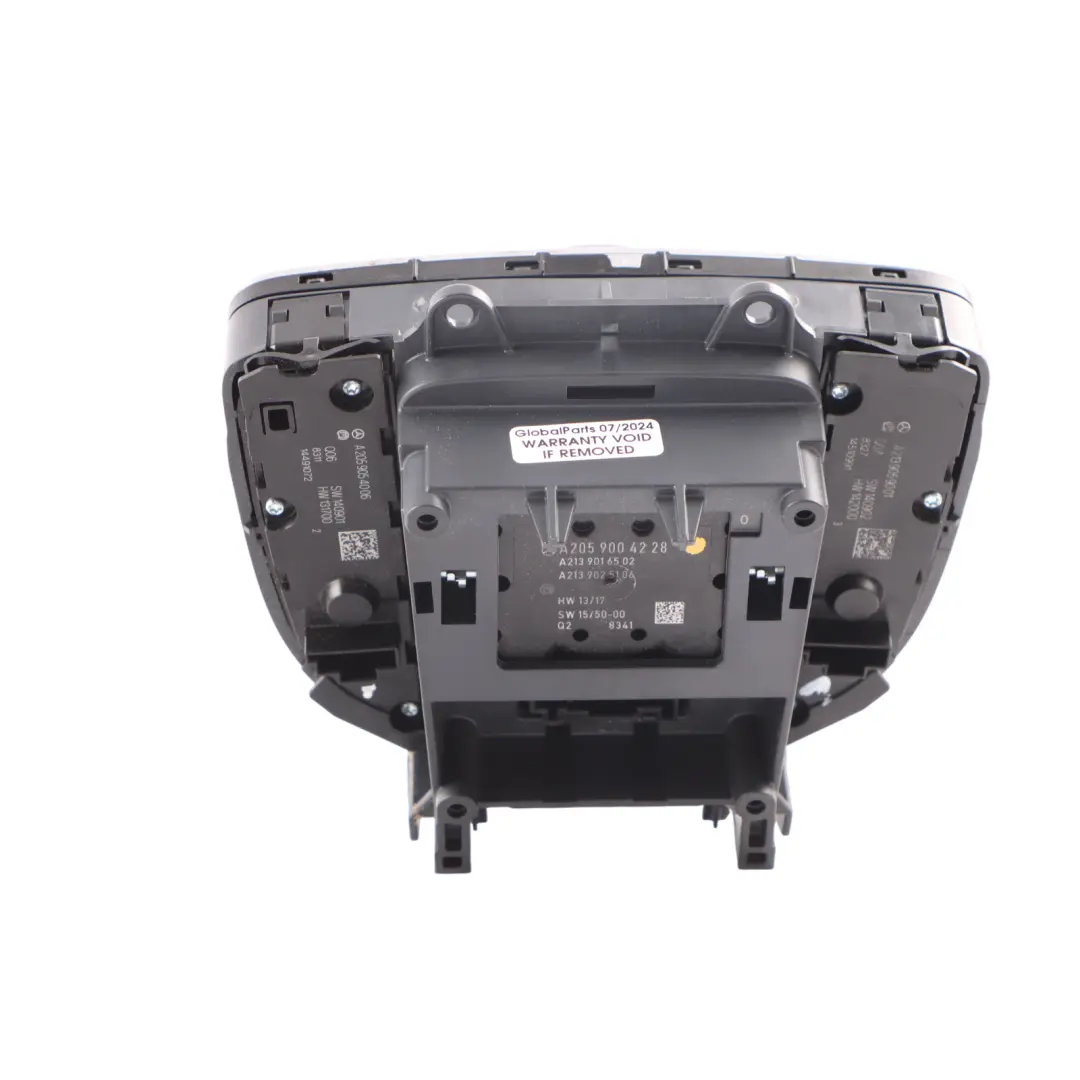 Centre Console Multimedia Navigation Control to Mercedes W205 with Part number A2059004228 Mercedes W205 Centre Console Multimedia Navigation Control - SKU A2059004228 - Part number A2059004228