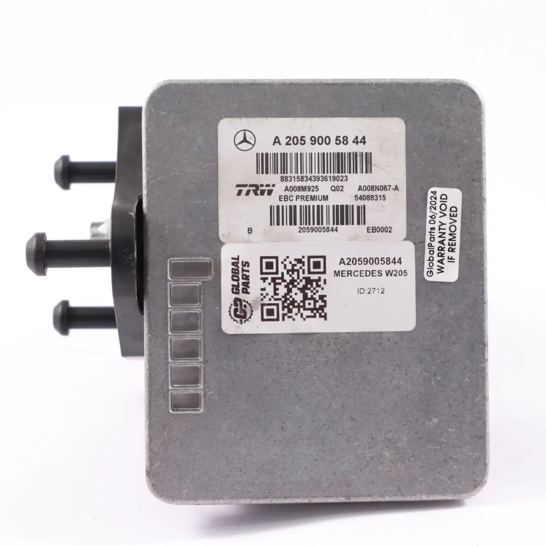ABS Hydraulic Unit to Mercedes W205 with Part number A2059005844 Mercedes W205 ABS Hydraulic Unit - SKU A2059005844 - Part number A2059005844