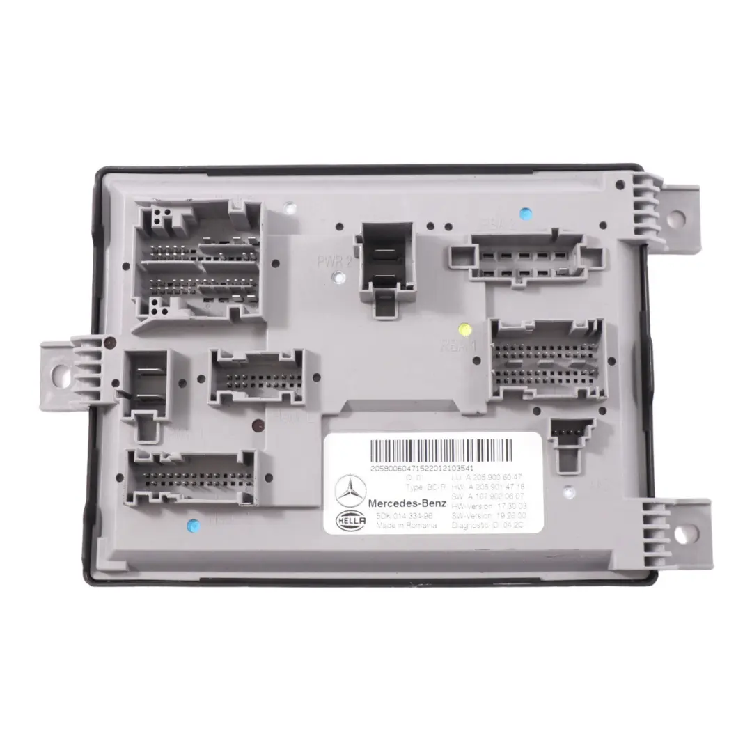  Module SAM Mercedes W205 GLC X253 Unité contrôle confort arrière ECU - SKU A2059006047 - Numéro de pièce A2059006047