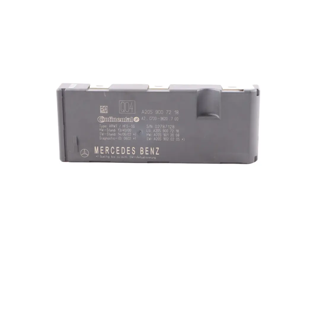 Mercedes X253 Kofferraum Deckel Automatisch Schloss Mechanismus - SKU A2059007218-2 - Teilenummer A2059007218
