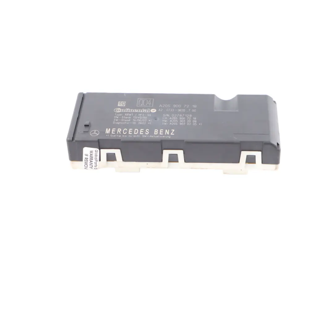 Mercedes GLC X253 Rear Trunk Lid Automatic Closing Lock Mechanism - SKU A2059007218-2 - Part number A2059007218