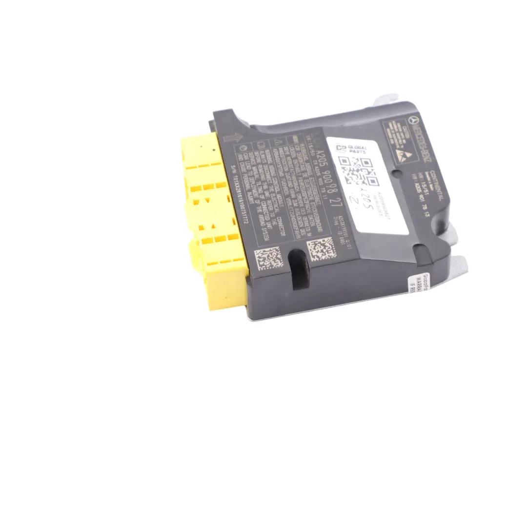 Module Control Unit ECU to Mercedes A205 Air with Part number A2059009827 Mercedes A205 Air Module Control Unit ECU - SKU A2059009827 - Part number A2059009827