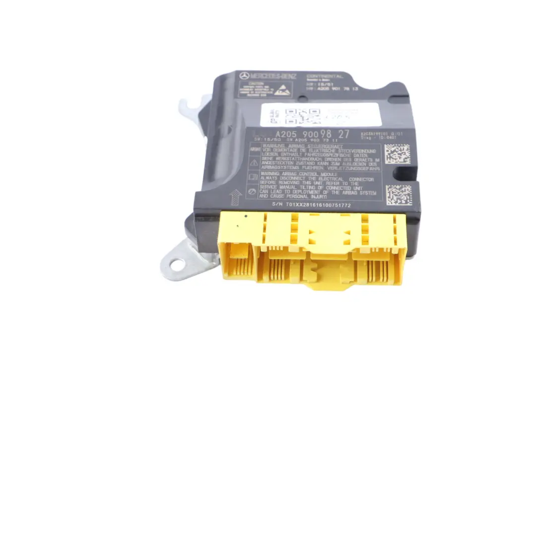 Module Control Unit ECU to Mercedes A205 Air with Part number A2059009827 Mercedes A205 Air Module Control Unit ECU - SKU A2059009827 - Part number A2059009827