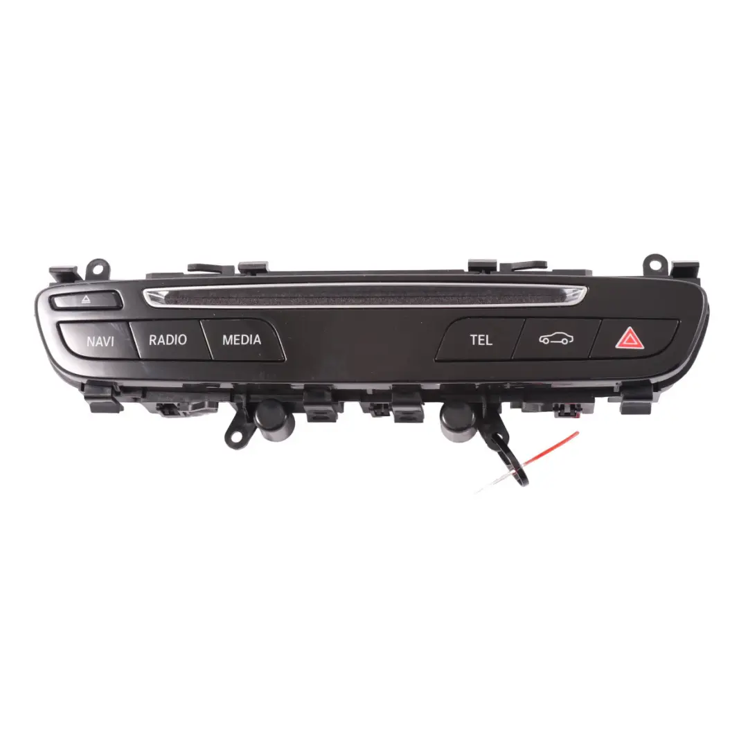 Switch Media Nav Radio Hazards Dashboard Upper Panel to Mercedes W205 with Part number A2059053601 Mercedes W205 Switch Media Nav Radio Hazards Dashboard Upper Panel - SKU A2059053601-1 - Part number A2059053601
