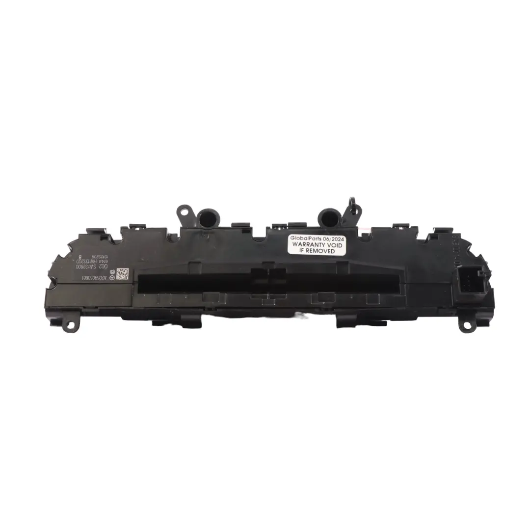 Mercedes W205 Switch Media Nav Radio Hazards Dashboard Upper Panel - SKU A2059053601-1 - Part number A2059053601